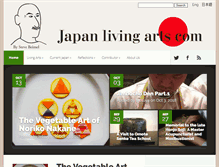 Tablet Screenshot of japanlivingarts.com